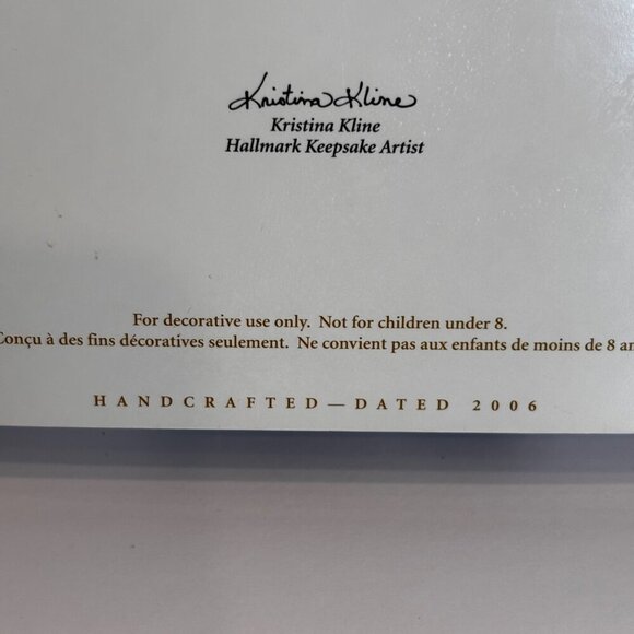 Hallmark Ornaments 2006 Jolly Snowmen Miniature Collection 6 Pcs New - Picture 7 of 9